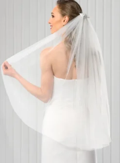 Voile de mariée avec noeud