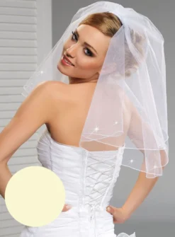 Voile de mariée couture strass