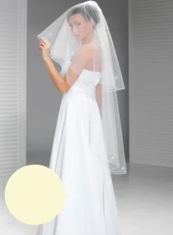 Voile de mariée couture strass