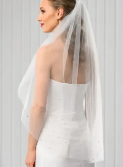 Voile de mariée petit strass