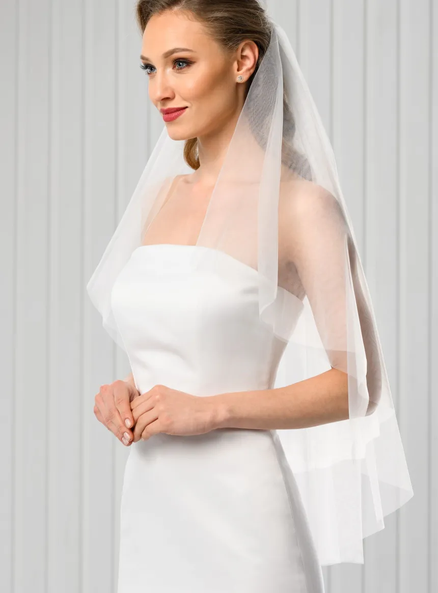 Voile de mariée simple